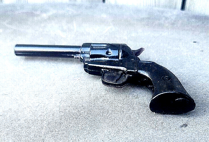 Colt Glass Gun Revolver Black Ebony Python Revolver Glass Pistol Single Action