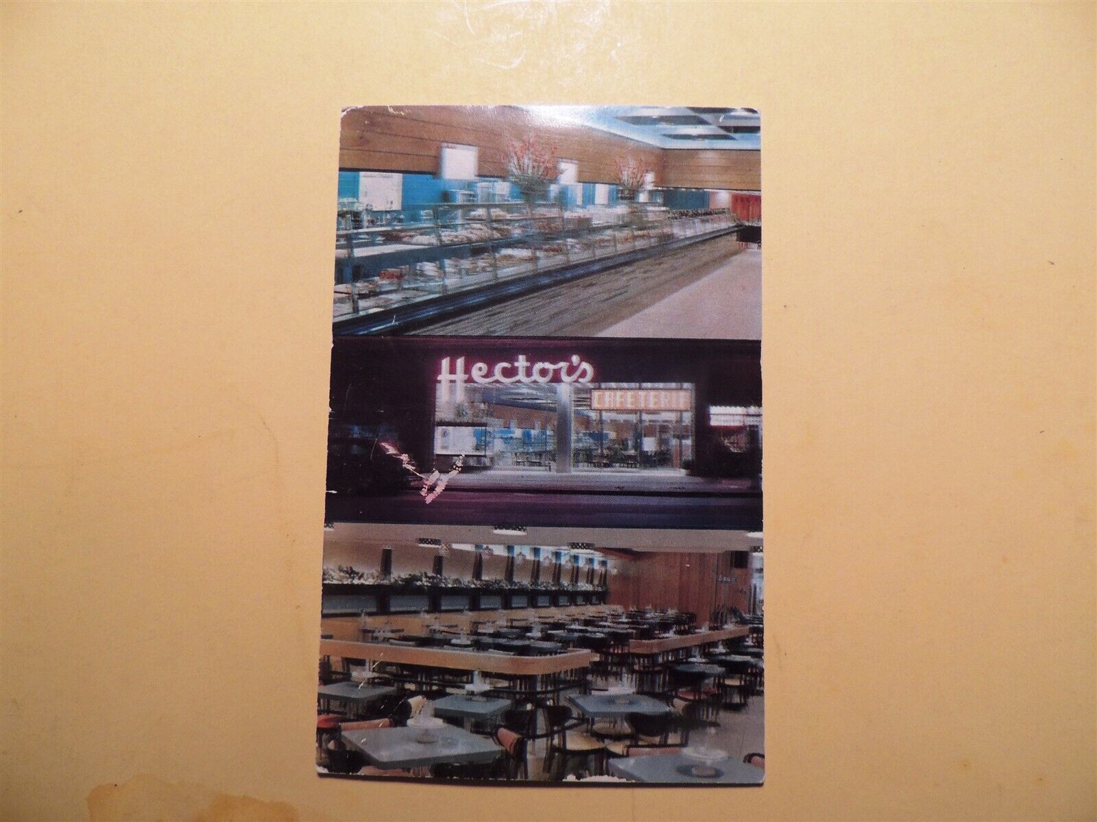 Hector\'s Self-Service Restuarant New York City New York vintage postcard 