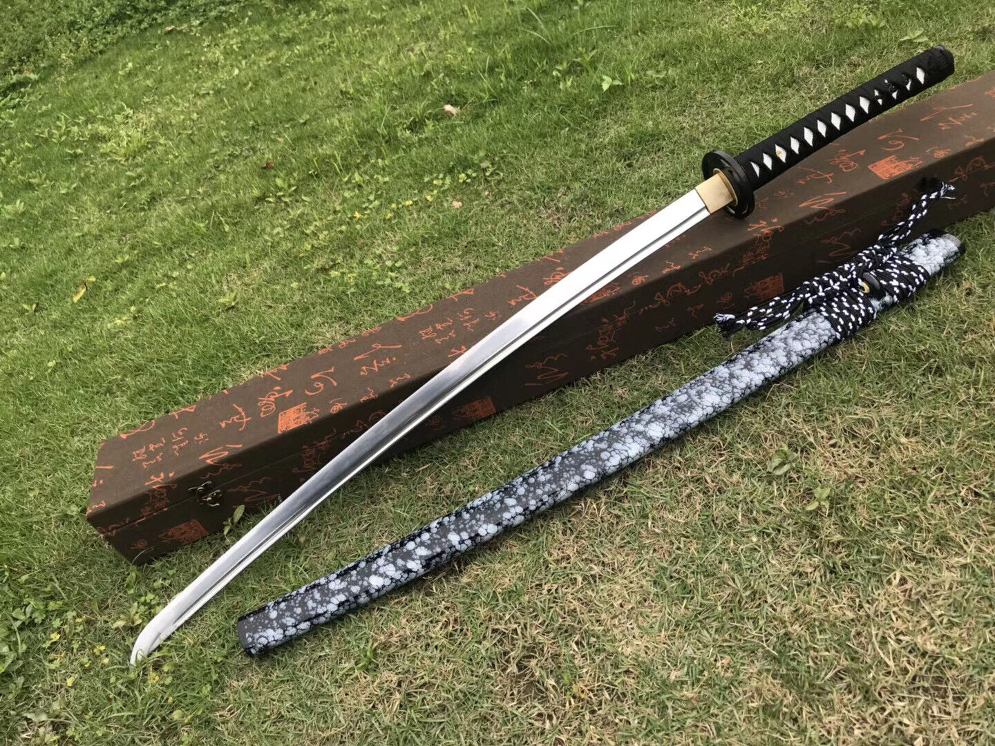 Handmade 9260 Spring Steel High Quality Japanese samurai sword Very Sharp