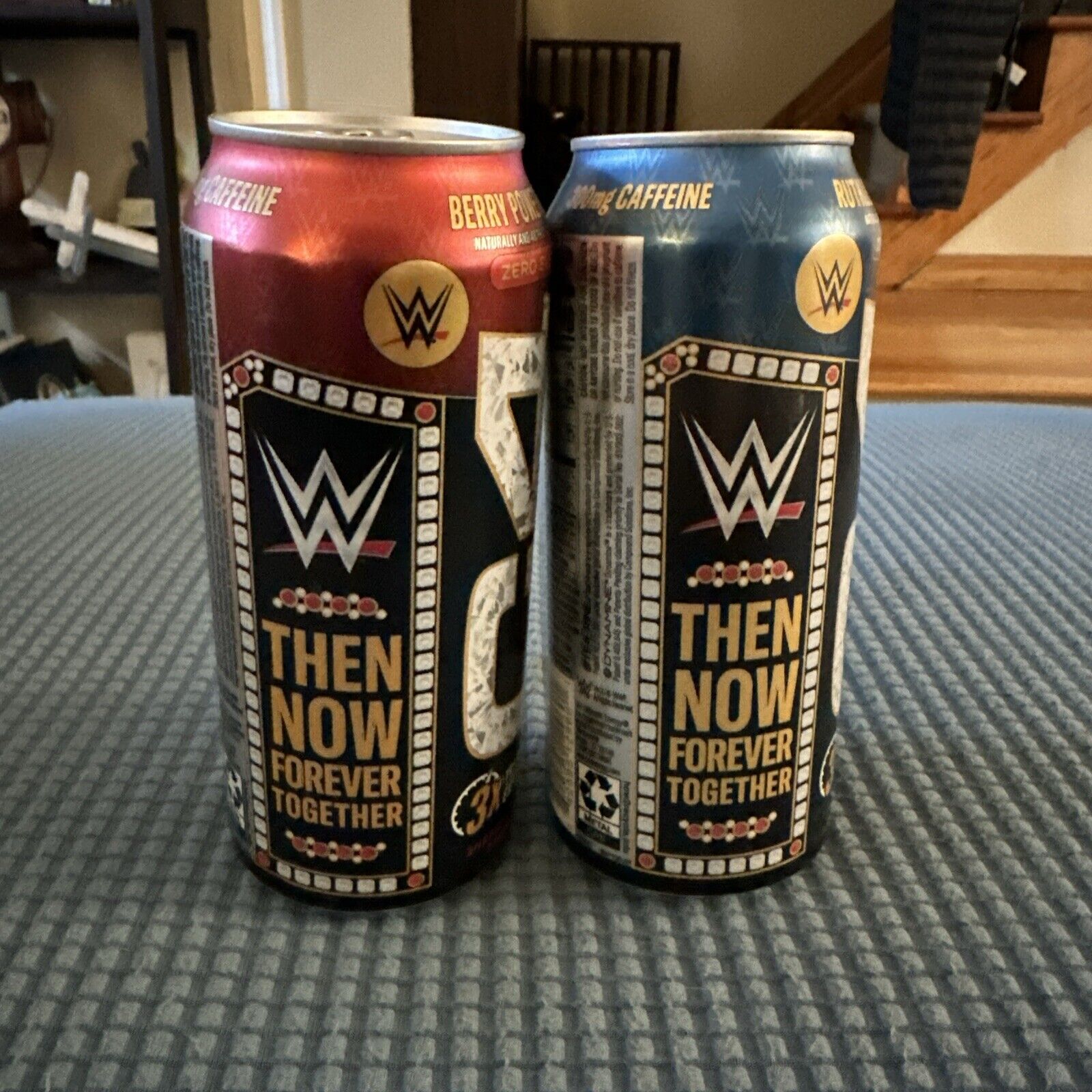 WWE Wrestlemania  2024 Exclusive C4 Energy Drink 16 Oz. Can Set FULL New Rare