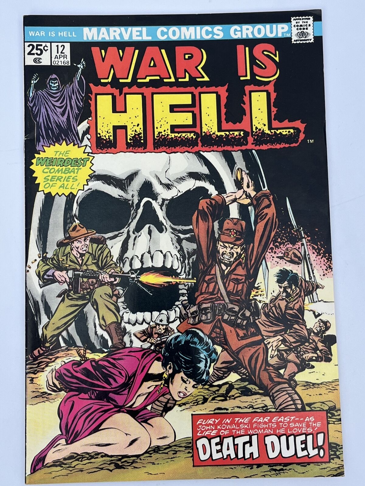 War Is Hell #12 (1975) in 7.5 Very Fine-