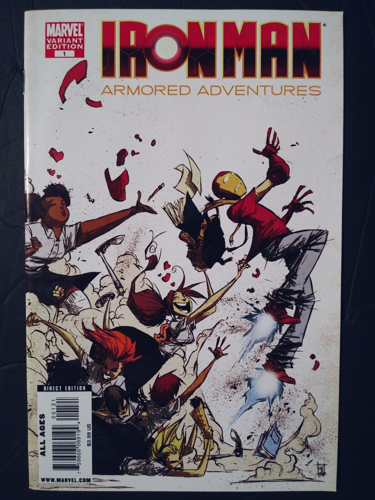 Iron Man Armored Adventures  #1 Skottie Young Variant NM Extremely RARE HTF