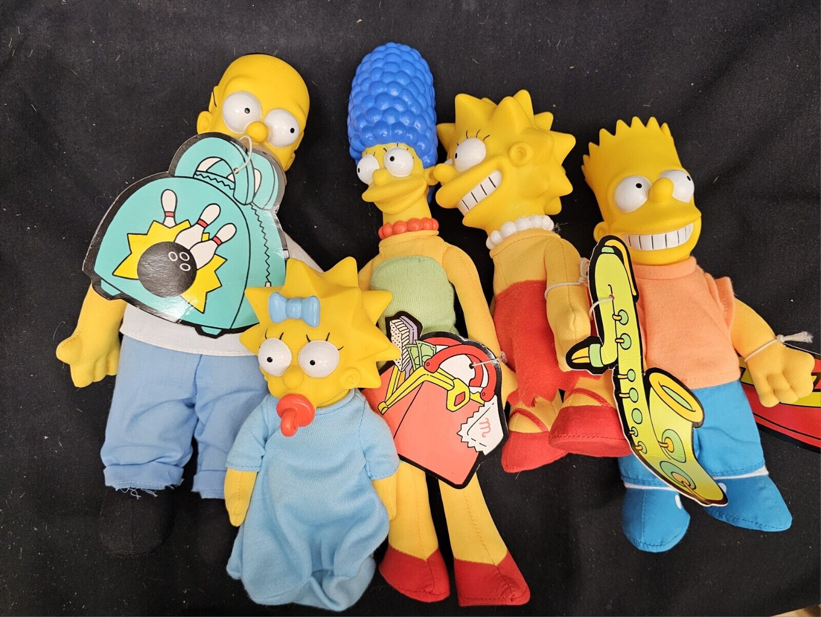 LIQUIDATION SALE: The SImpsons Complete With Original Tags SET OF Five. NEW MINT