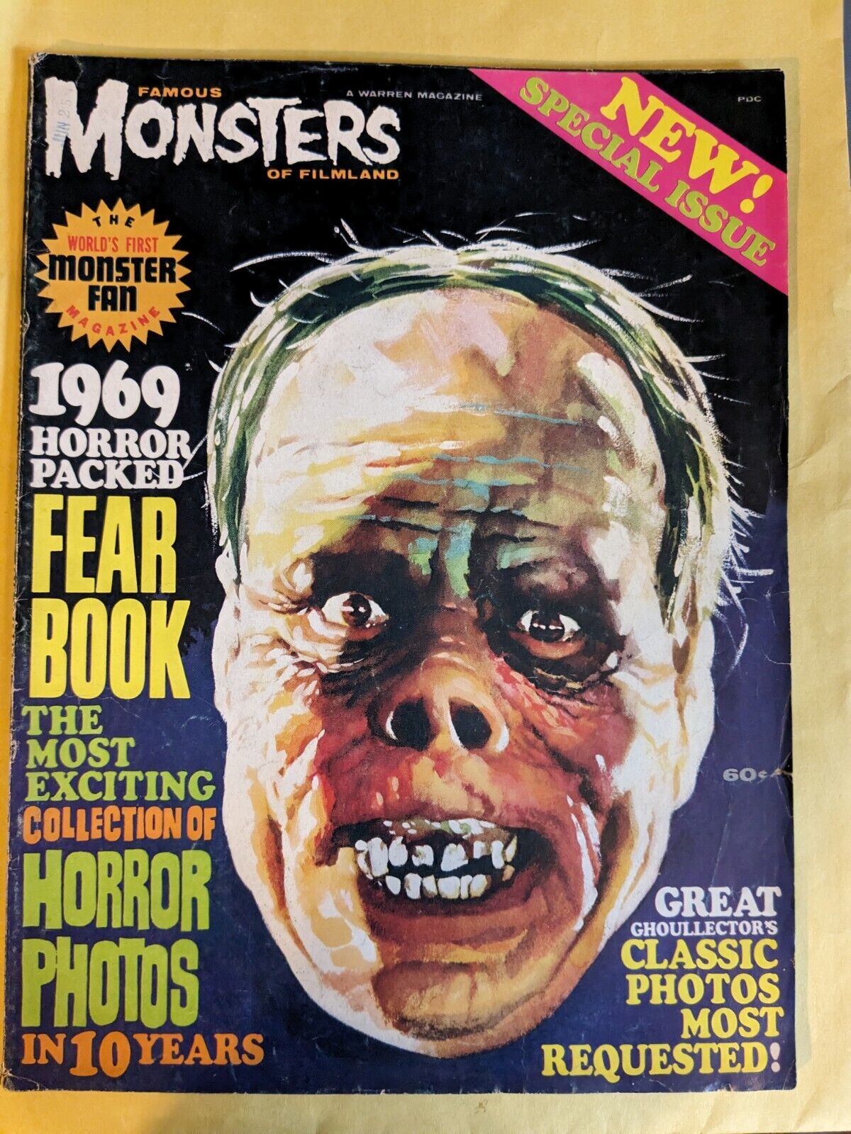 Famous Monsters of Filmland Yearbook 1969 Best Offer
