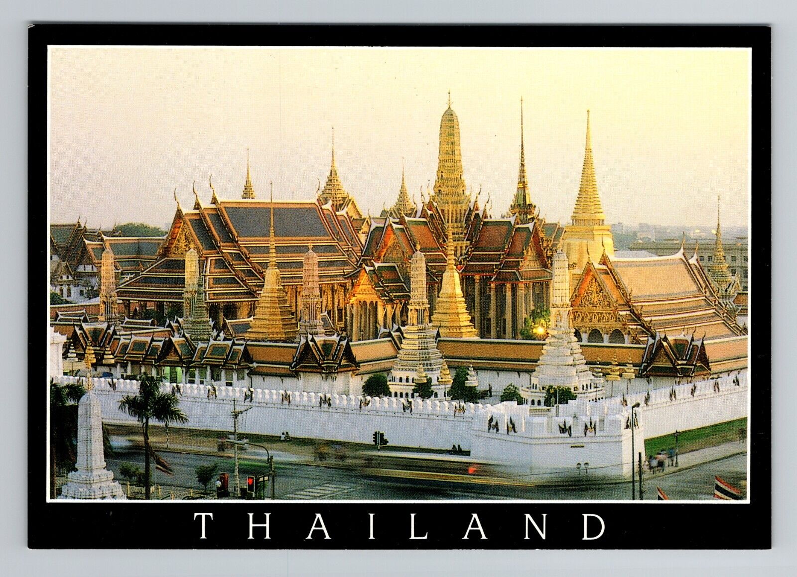 1990s Bangkok Emerald Buddha Temple Artmedia Postcard