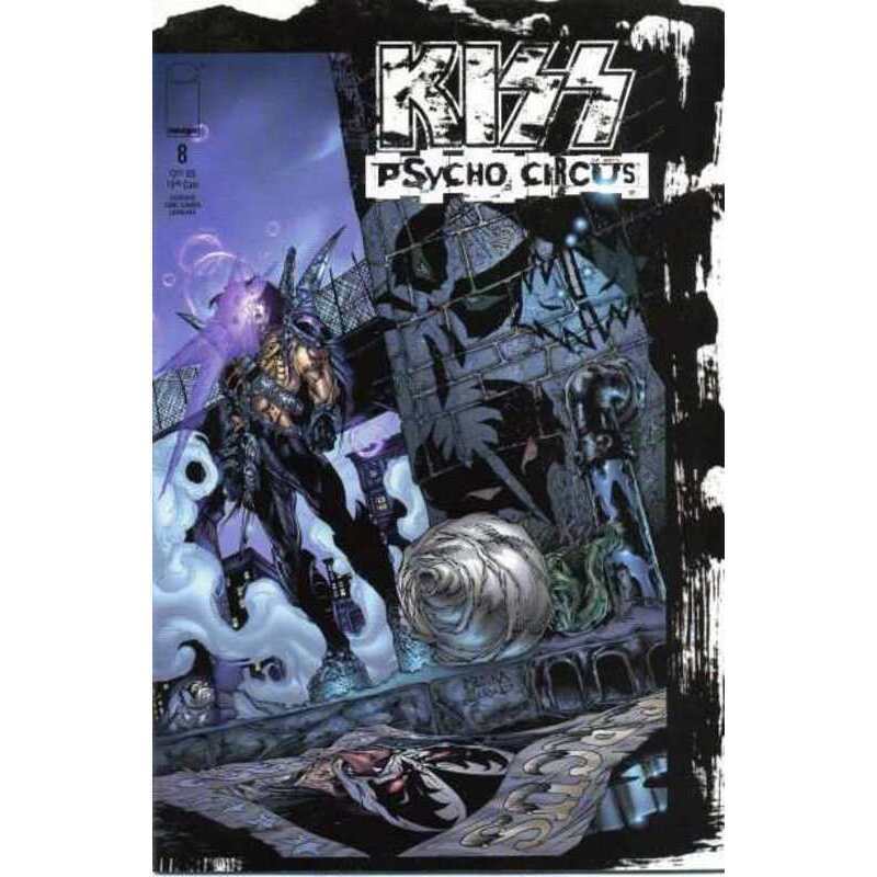 Kiss: The Psycho Circus #8 in Near Mint condition. Image comics [h}