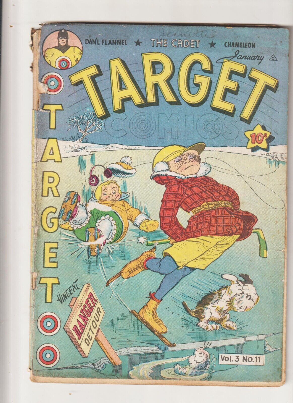 Target Comics v3#11  (35)  1943 WWII STORIES, / Target and the Targeteers