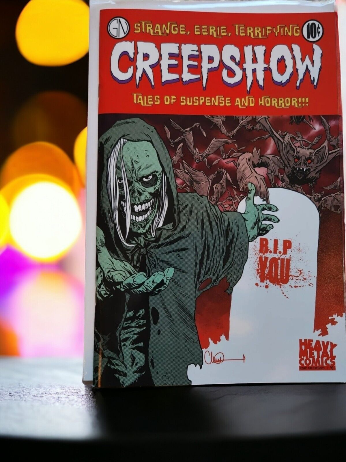 CREEPSHOW #0 COMIC BOOK UNSIGNED Limited /1000 Heavy Metal SDCC 2019 Rare