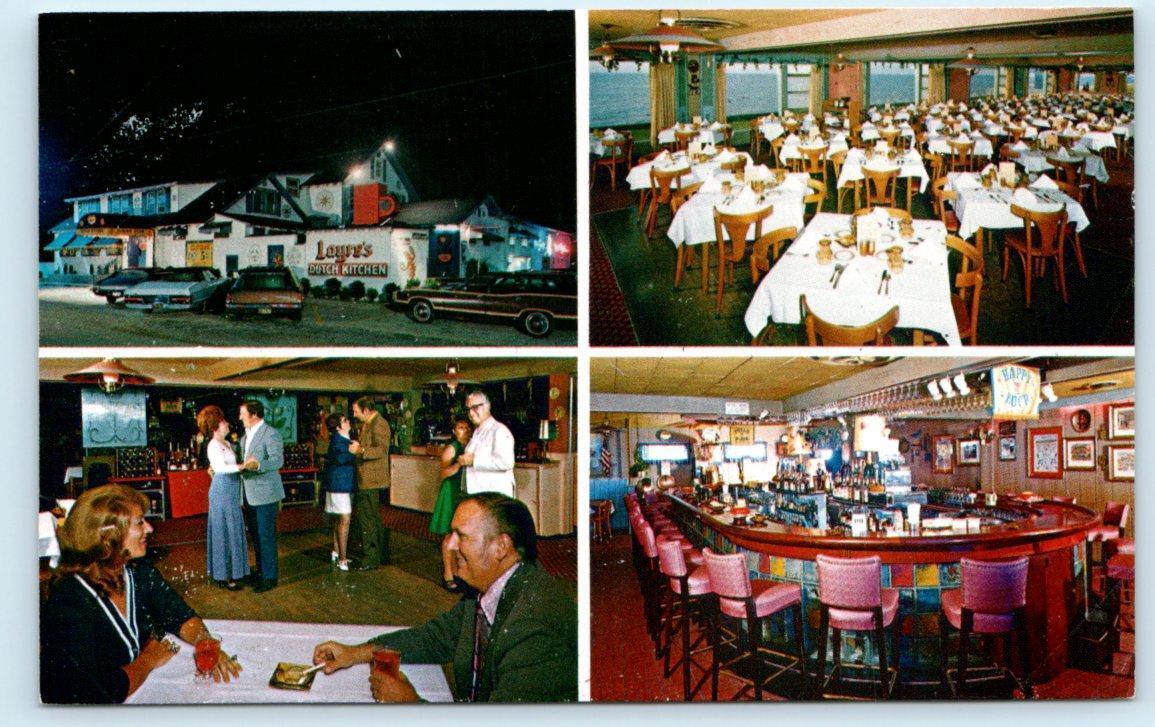VILLAS, New Jersey NJ ~ Roadside LAYRE\'S DUTCH KITCHEN Restaurant 1973 Postcard