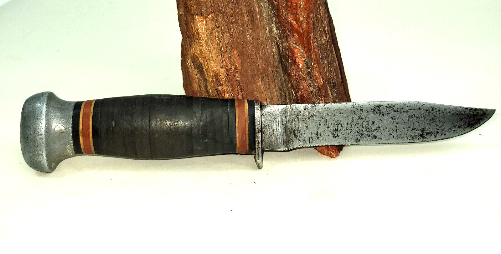 Vtg PAL USA Fixed Blade Knife 8 9/16\