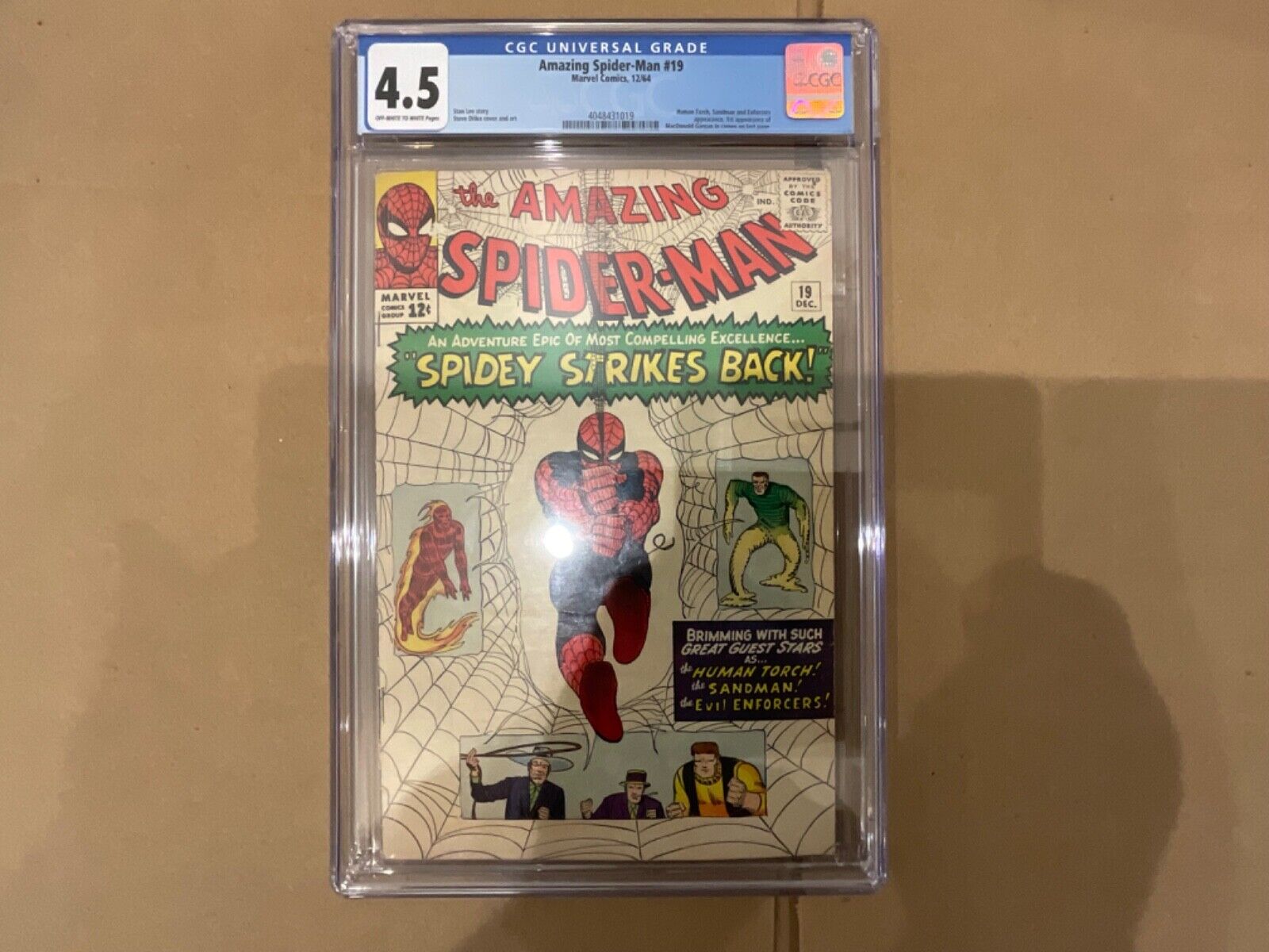 Amazing Spider-Man #19 cgc 4.5