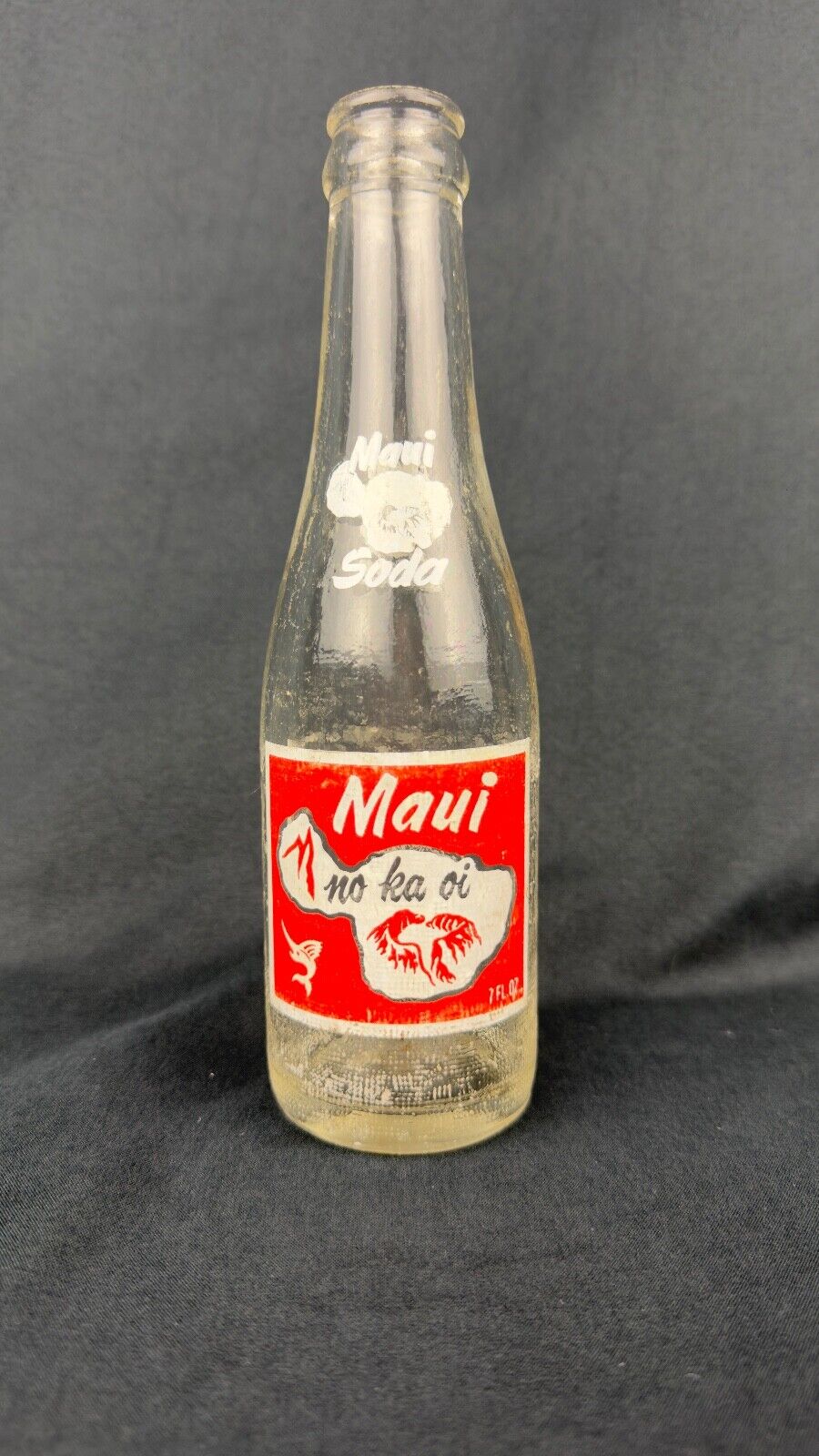 Vintage ACL Soda Bottle Maui No Ka Oi Hawaii