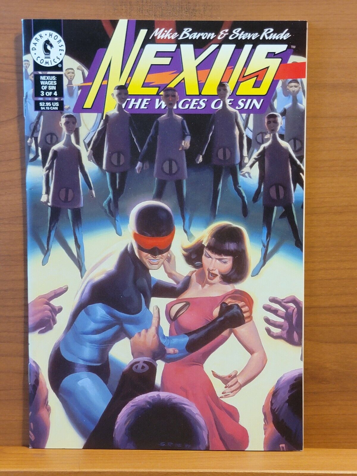 Nexus The Wages of Sin #3 VF Dark Horse 1995  Baron and Rude