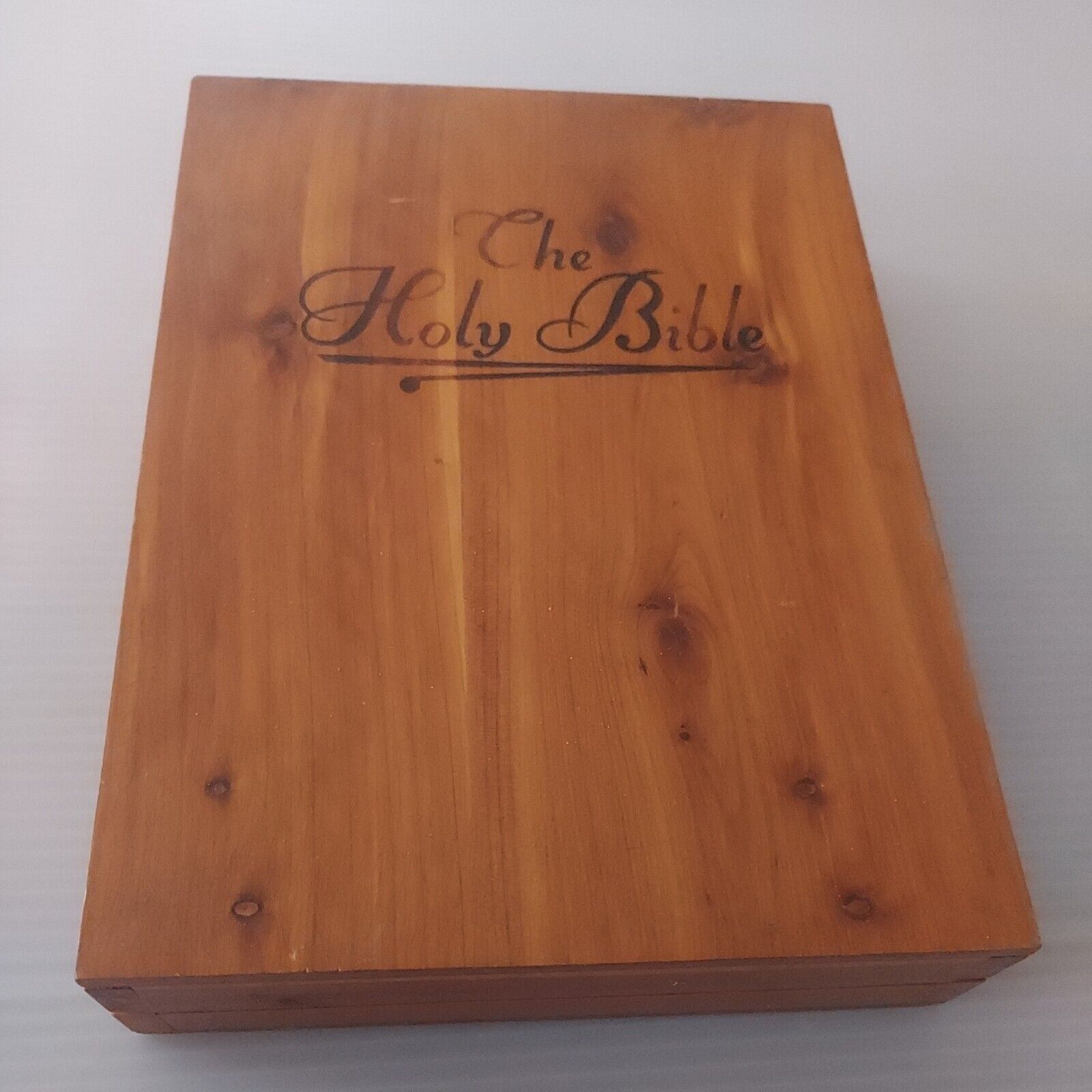 1958 Memorial Edition, Holy Bible King James Version, With Cedar Wood Box 