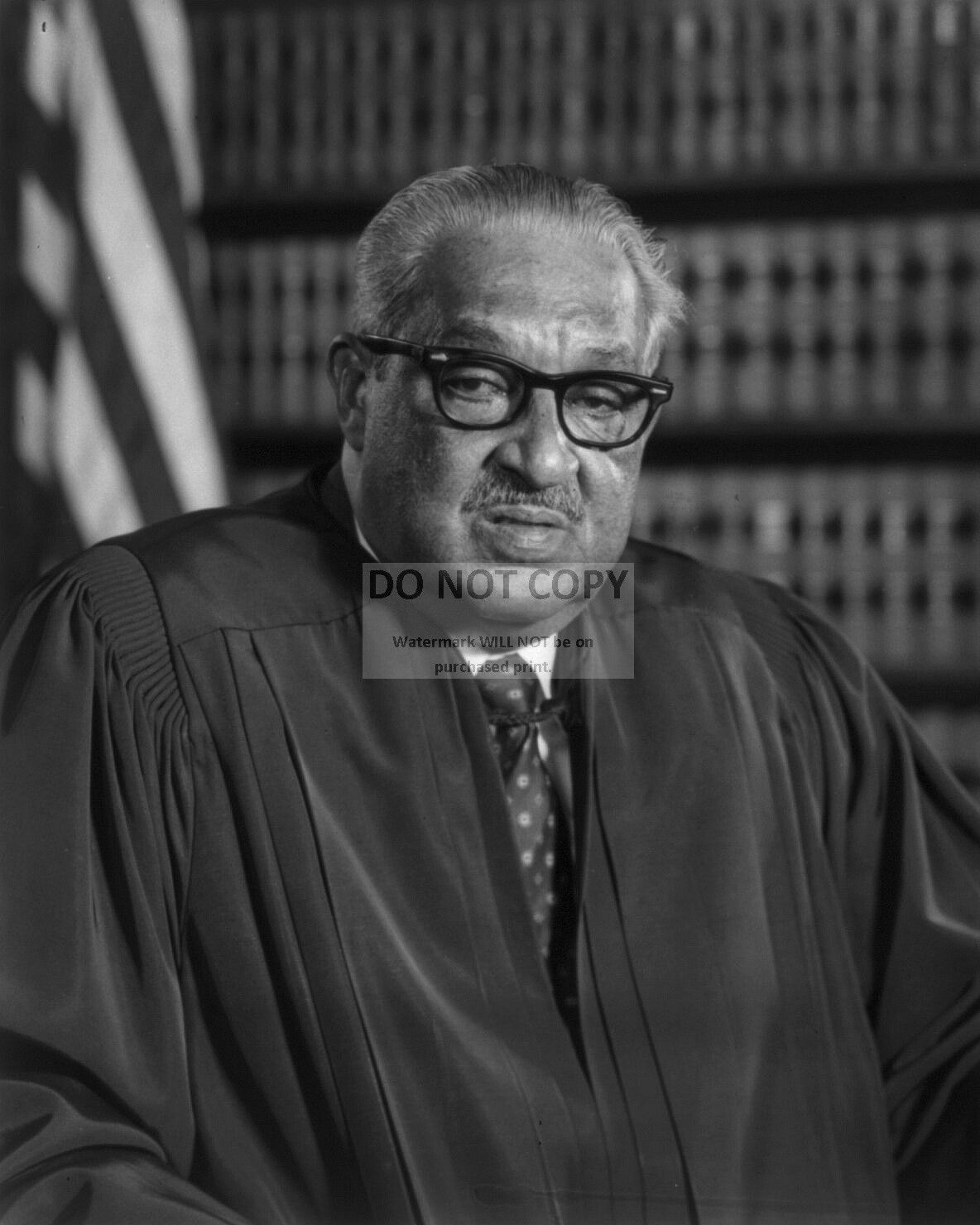THURGOOD MARSHALL SUPREME COURT JUSTICE - 8X10 PHOTO (DA-434)