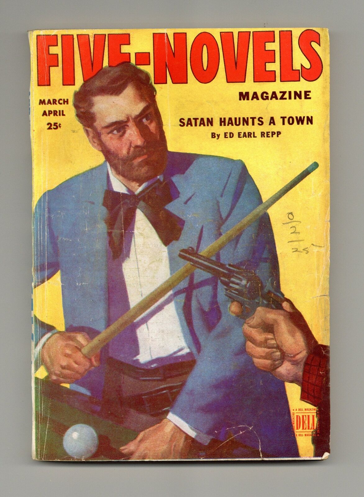 Five-Novels Monthly/Magazine Pulp Apr 1947 Vol. 65 #13 VG- 3.5 TRIMMED