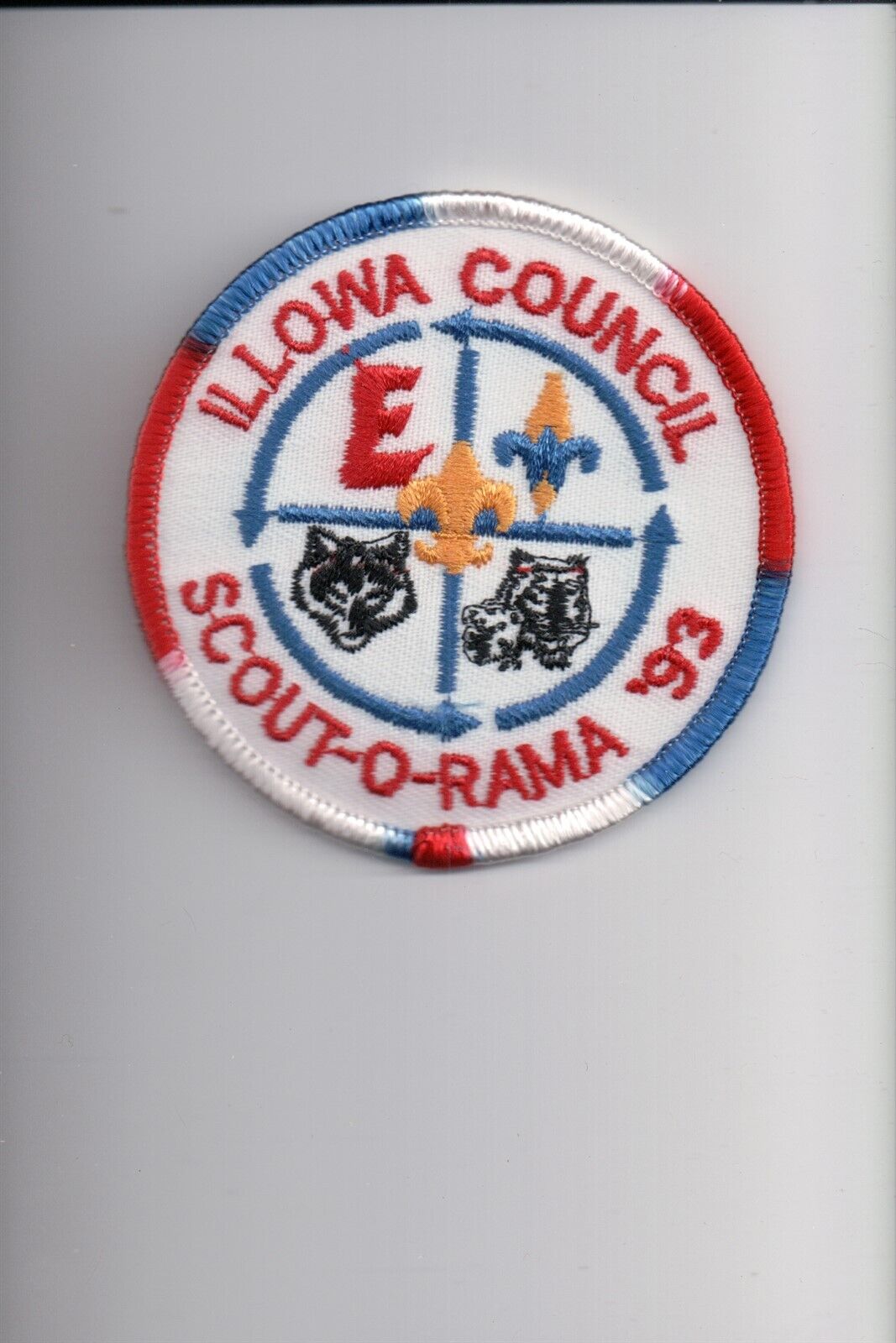 1993 Illowa Council Scout-O-Rama patch
