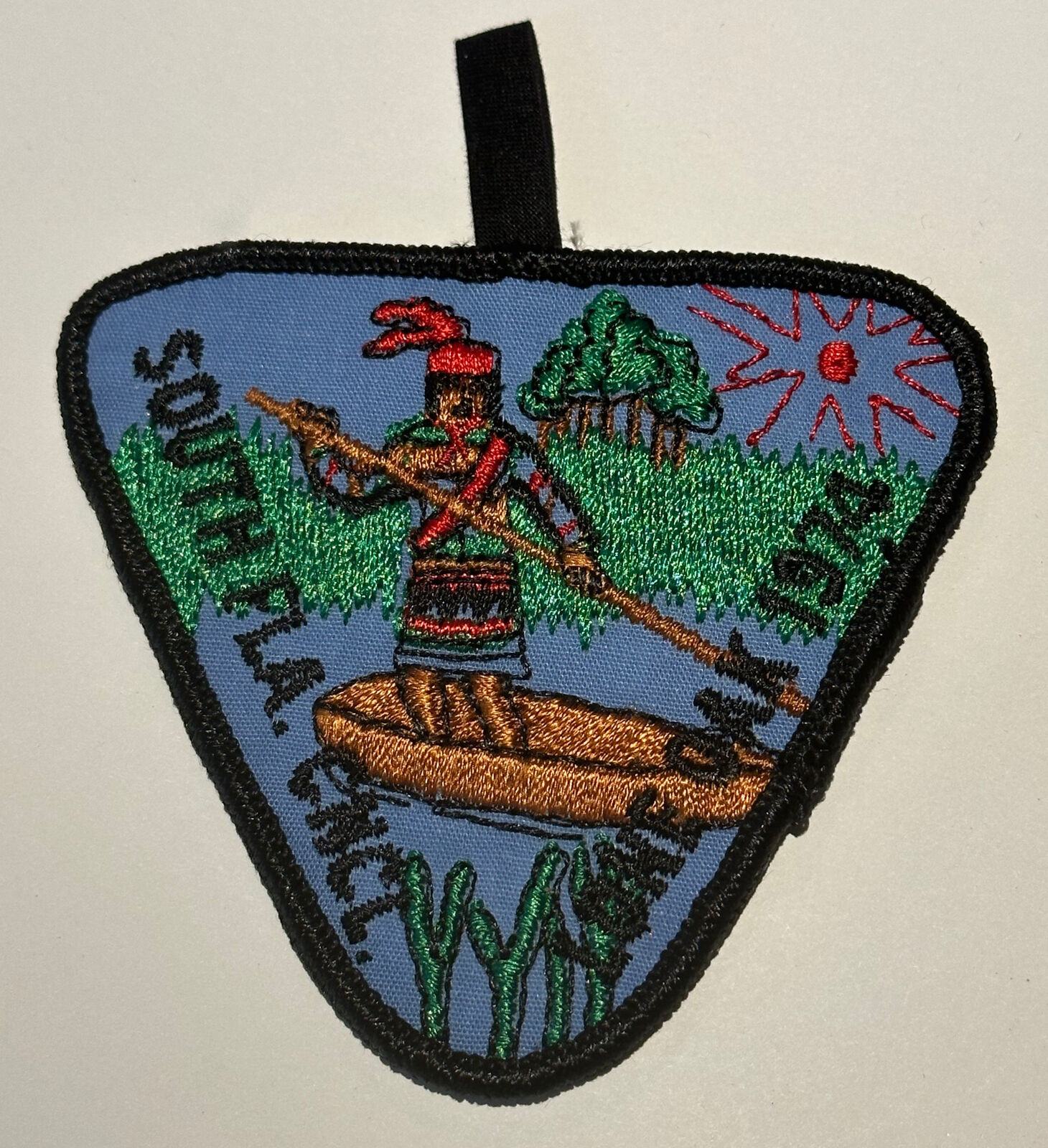 1974 Lone Oak  Florida Camp Patch Boy Scout TK8