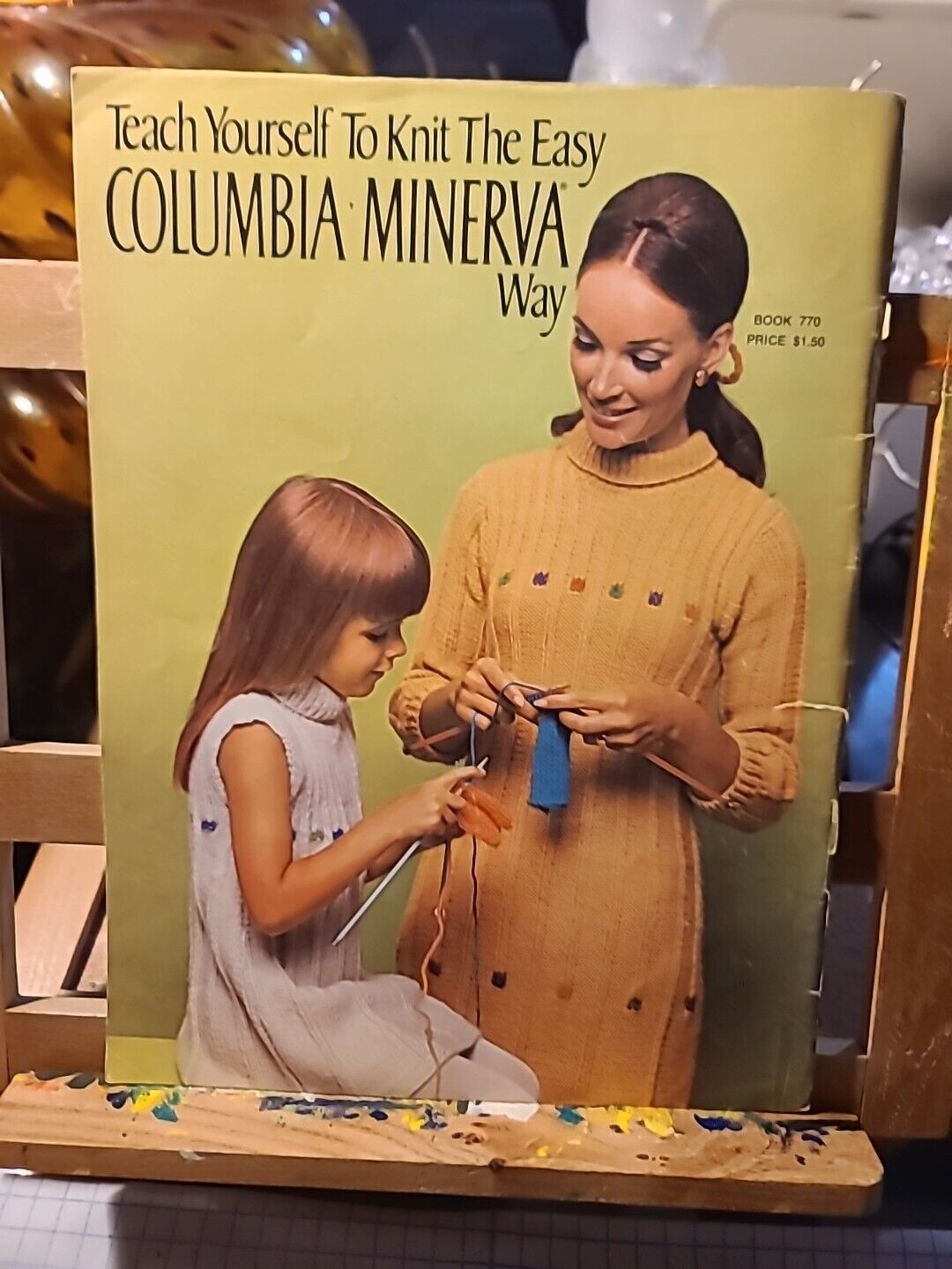Teach Yourself to Knit the Easy Columbia Minerva Way Clothing 47 Page Booklet