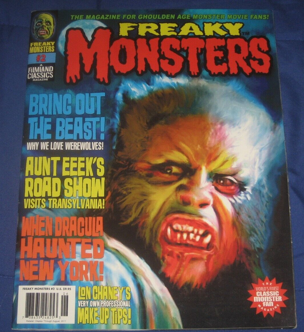 FREAKY MONSTERS # 2   -   Classic horror  