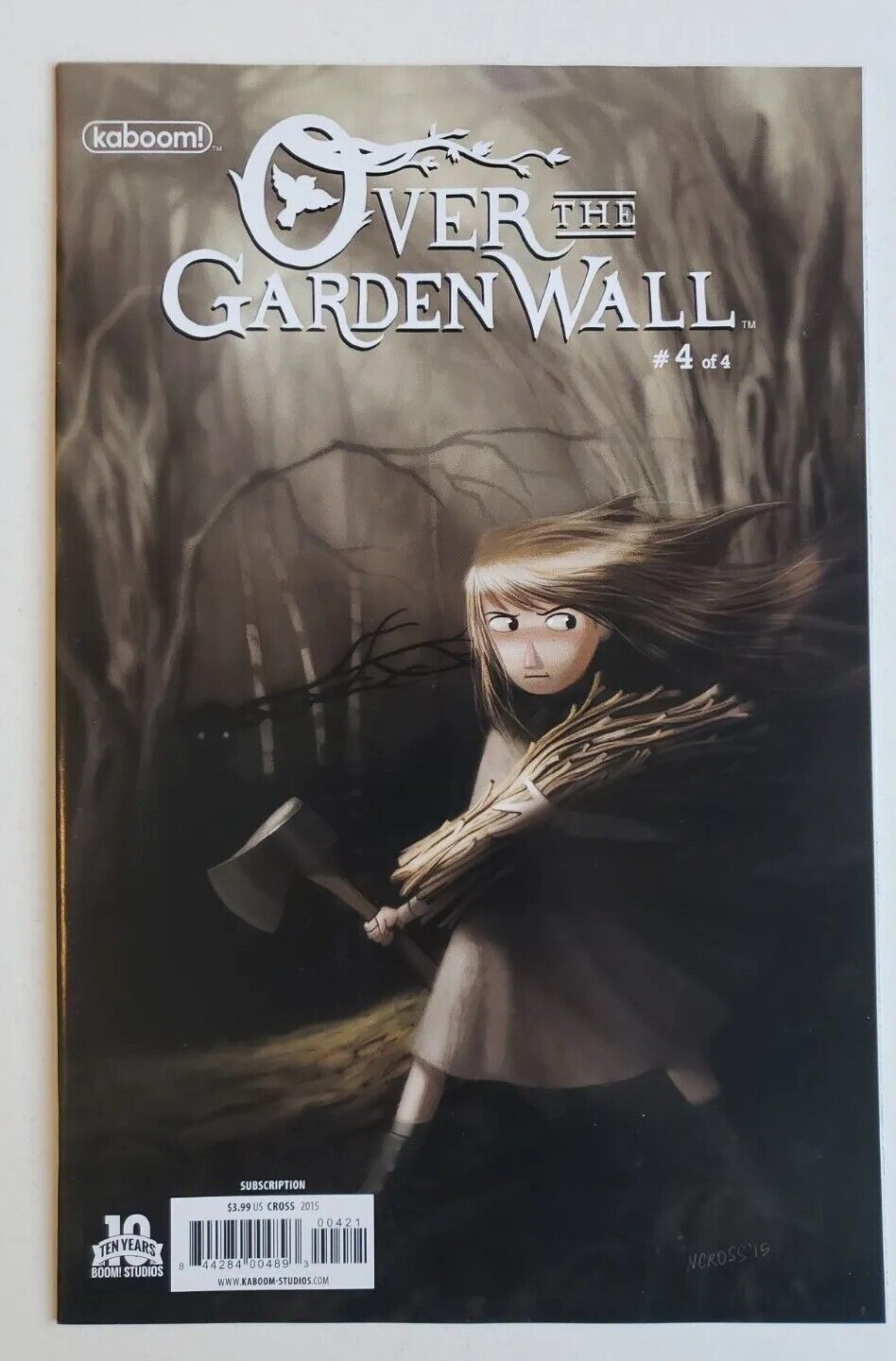Over The Garden Wall #4 Variant Cover By Nick Cross Boom Studios Comics
