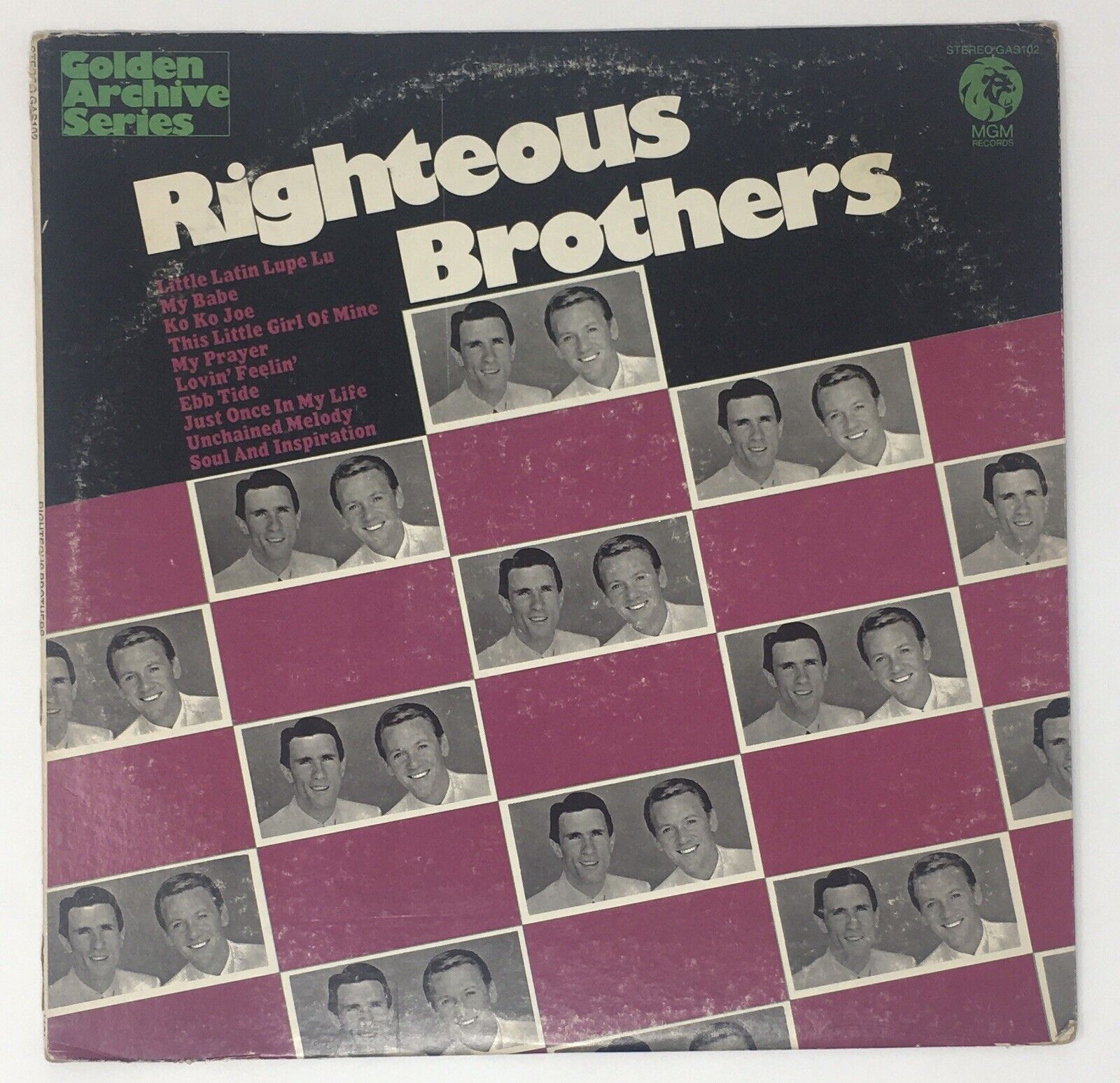 RIGHTEOUS BROTHERS “S/T” SIGNED by Bill Medley Autograph Promo LP Record JSA COA