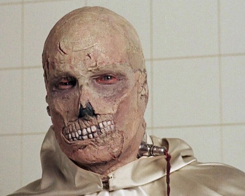 The Abominable Dr. Phibes Vincent Price Without Mask Grisly Face