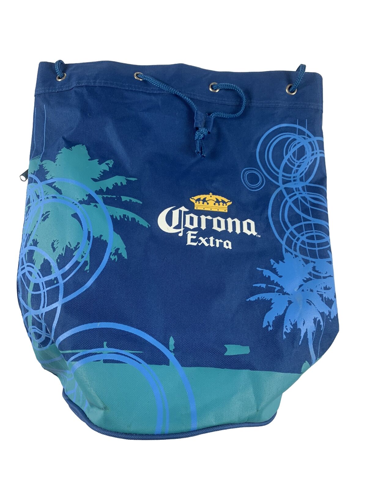 Corona Extra Backpack Bag Blue Convertible Beer Duffel