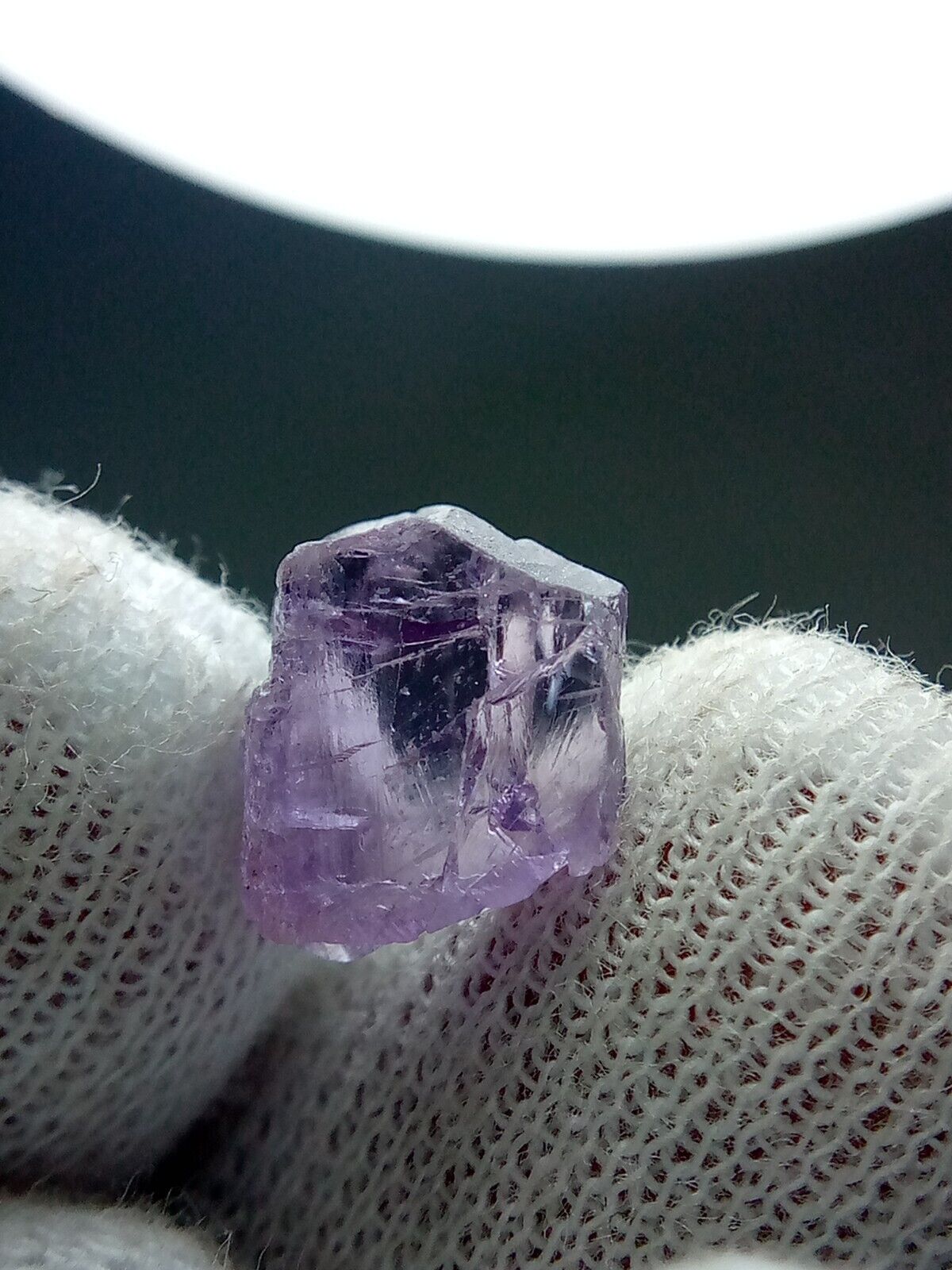 3.60 Carats Rare natural amazing purple lavender colour spinel gemmy crystal@afg