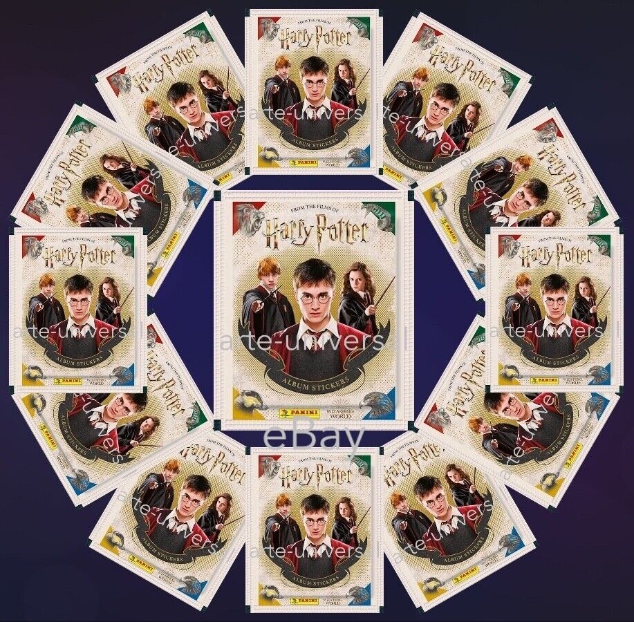50 packs HARRY POTTER From the films The Movies Sticker Collection PANINI 2019