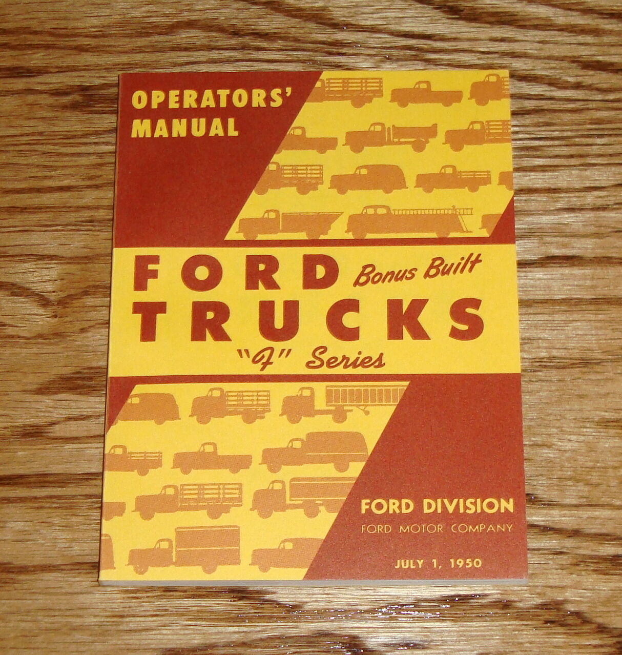 1950 Ford Bonus Built Truck F Series Owners Operators Manual 50