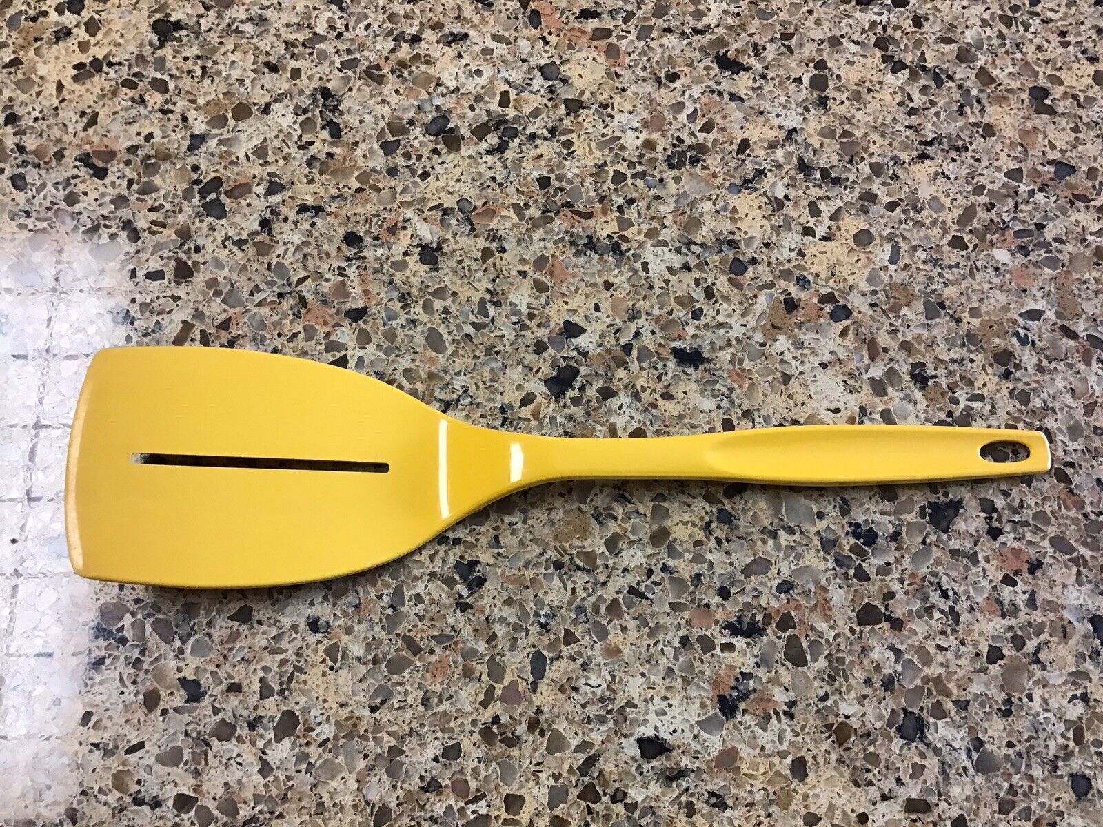 Vintage Foley Nylon Spatula Yellow Single Slotted Excellent