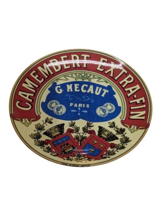 Vintage - BIA Cordon Bleu - Camembert Extra-Fin G. Paris 8' Plate