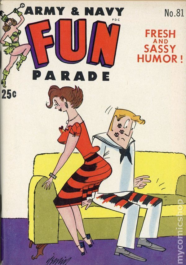 Fun Parade #81 FN- 5.5 1957 Stock Image Low Grade
