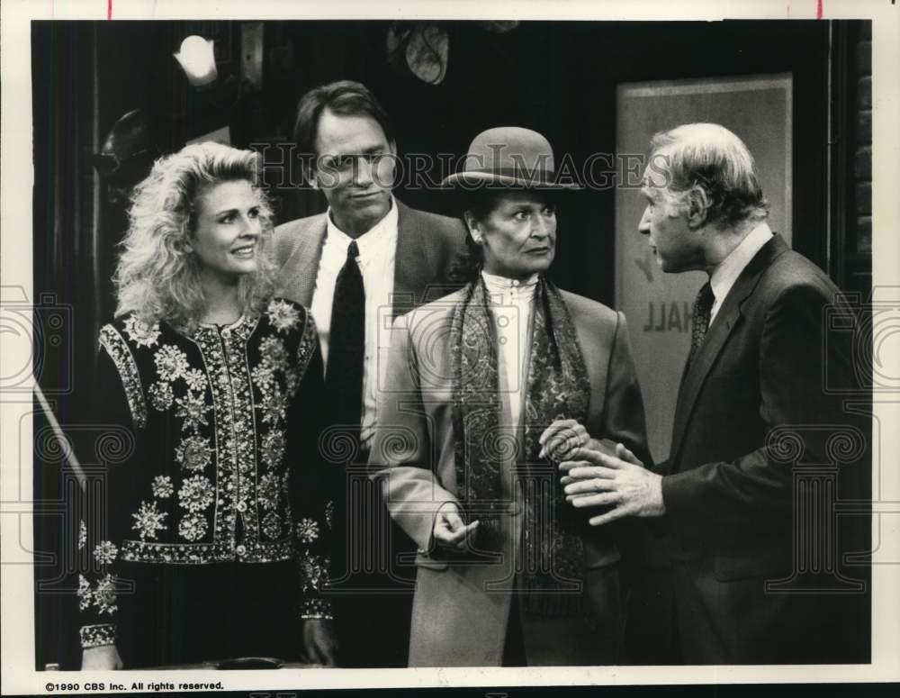 1990 Press Photo A scene from CBS Television Network\'s \