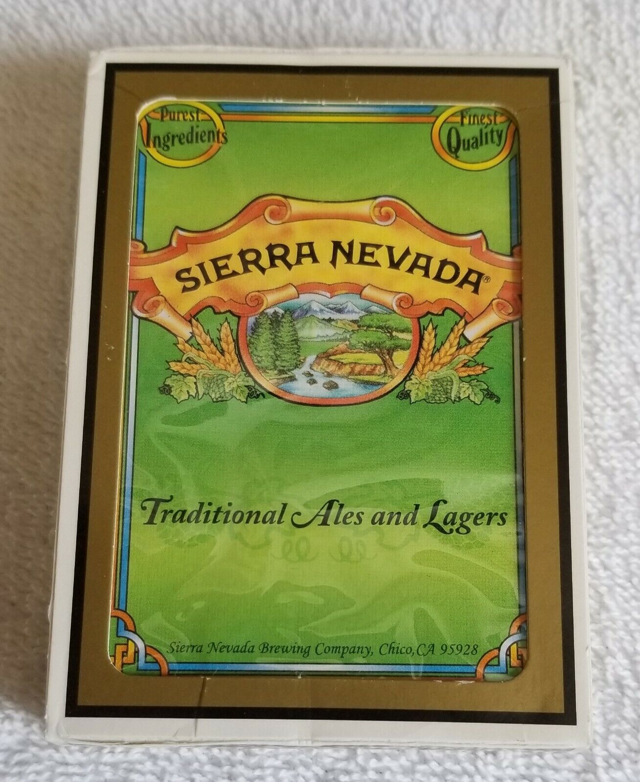 Vintage Sierra Nevada Traditional Ales and Lagers Playing Cards by Gemaco 2006