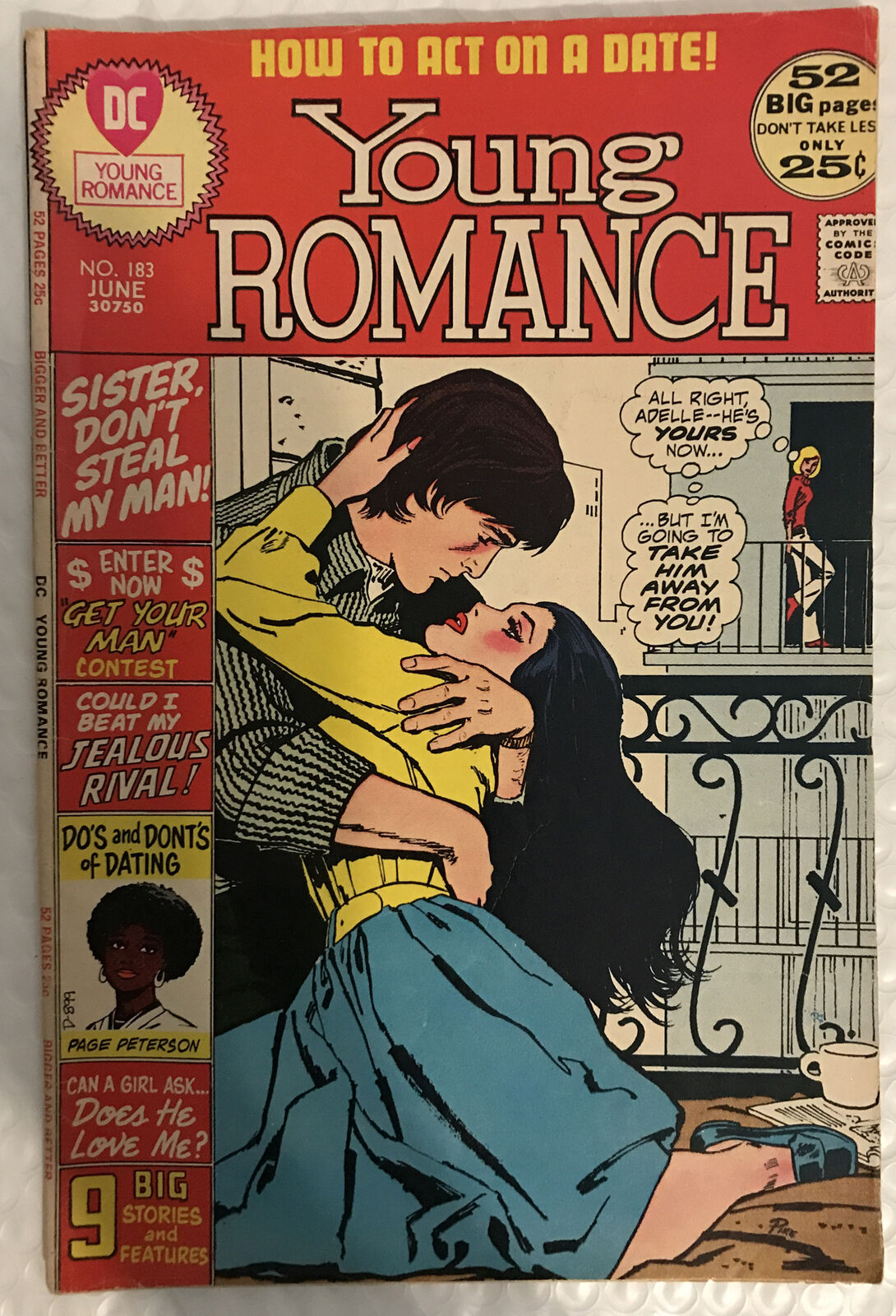 DC Young Romance-How To Act On A Date June No. 183