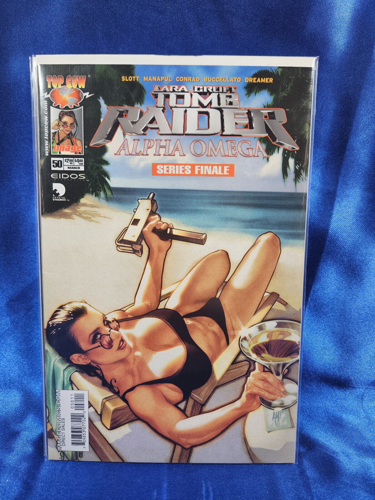 Tomb Raider #50 (Image, 2005) Cover Art By Adam Hughes VF+ 8.5