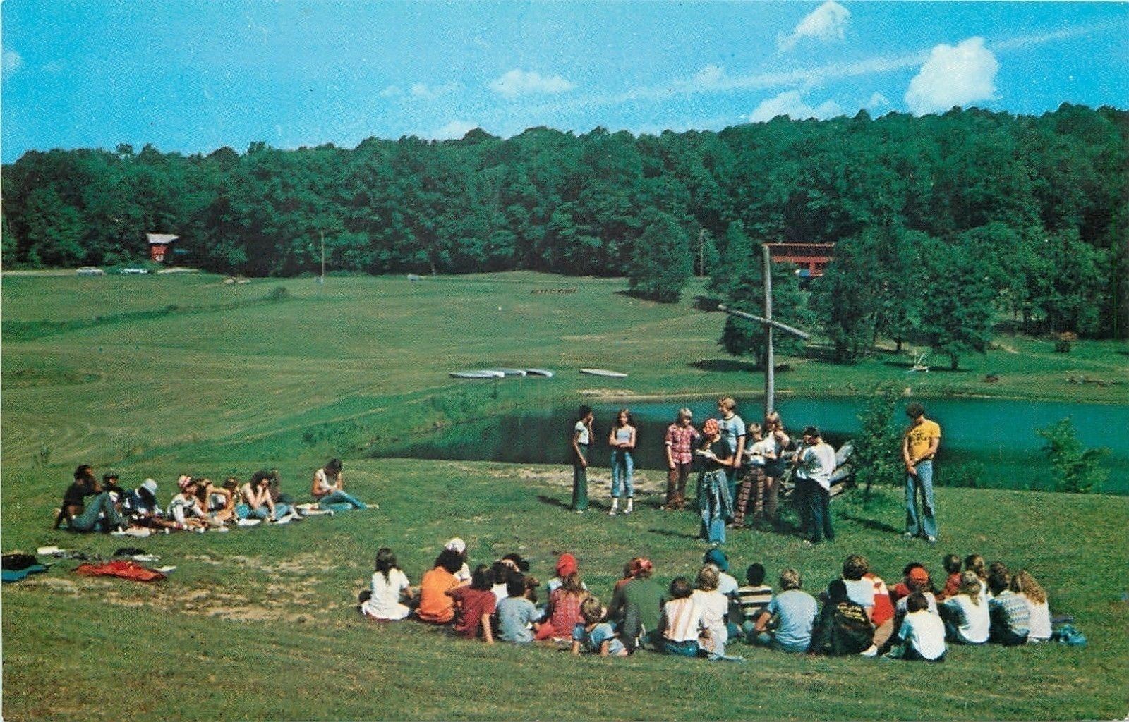 Hiram Ohio~U?nited Methodist Camp Asbury Communion Hill 1960s