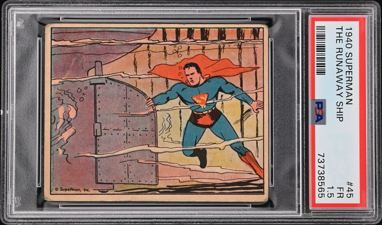 1940 Superman #45 The Runaway Ship PSA 1.5