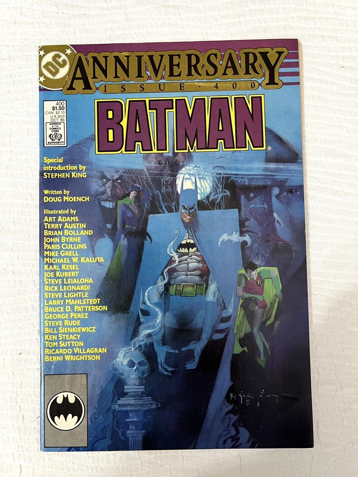 Batman 400 Anniversary Issue (DC Comics 1986) UNREAD.