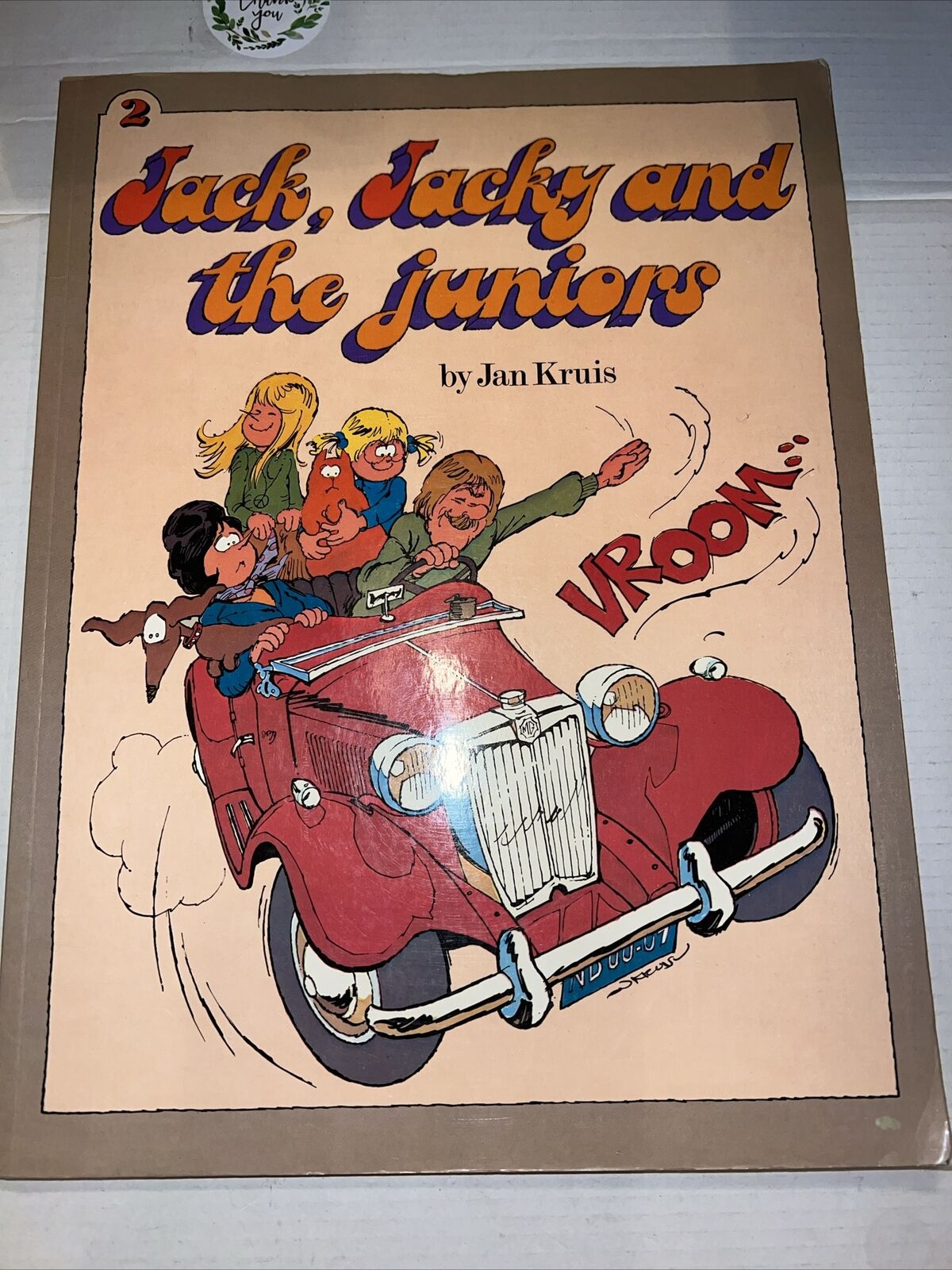 Jack, Jacky and the Juniors 2 - Jan Kruis High Grade Graphic Novel Magazine Size