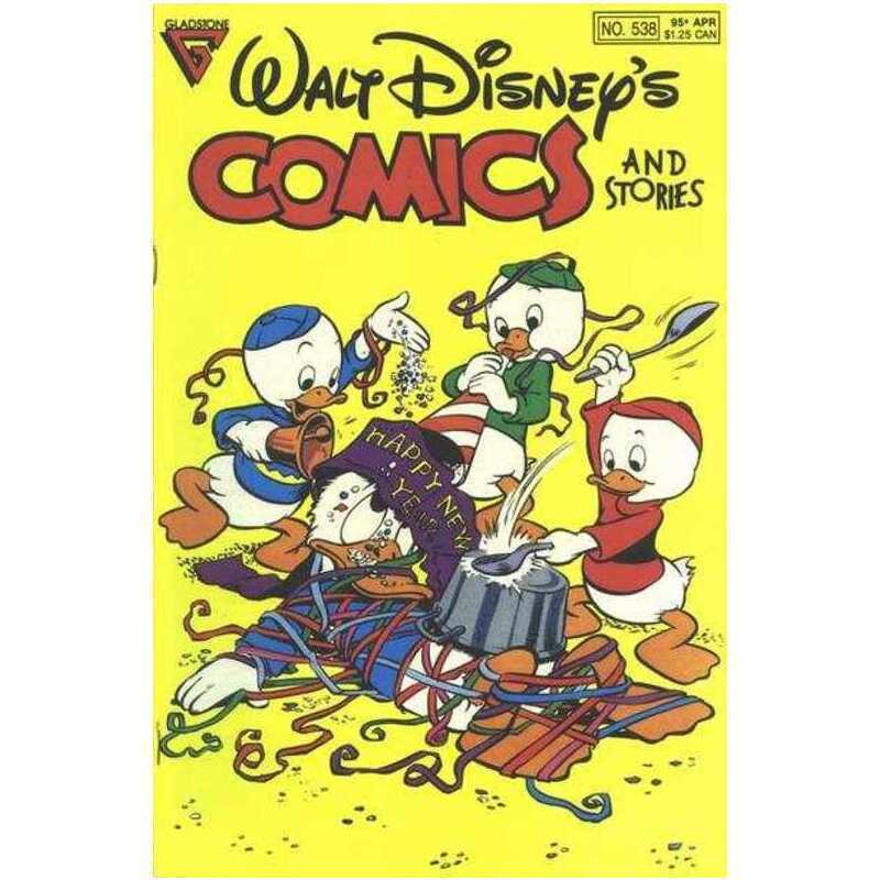 Walt Disney\'s Comics and Stories #538 in Near Mint condition. Dell comics [h*