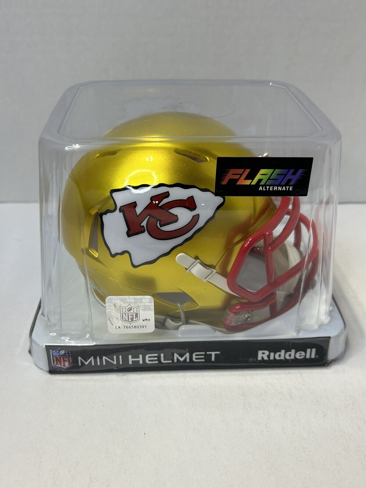 Kansas City Chiefs Flash Alternate Riddell Speed Mini Helmet New in box EJ1
