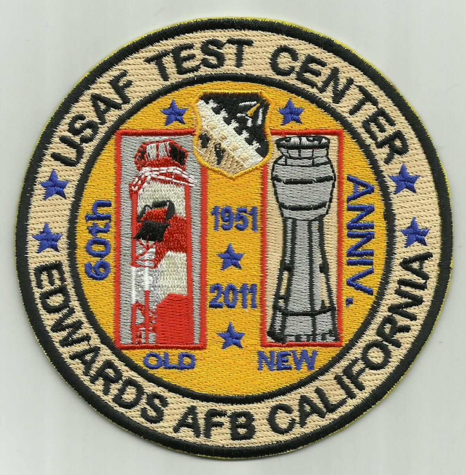 EDWARDS AFB CALIFORNIA, USAF TEST CENTER        Y