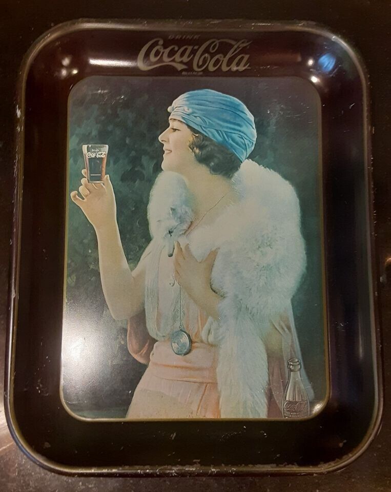Vintage 1970's Coca Cola Metal Tray