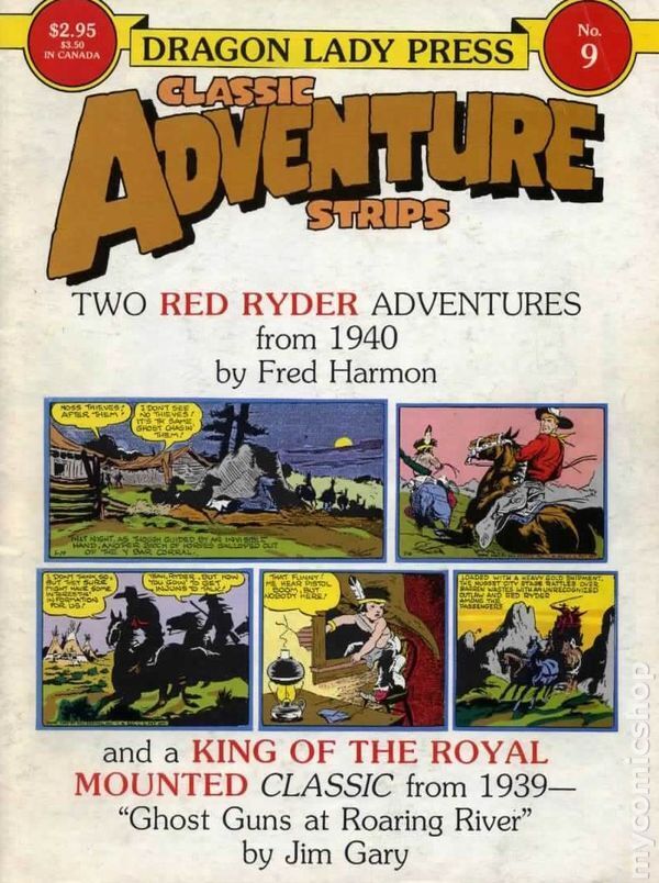 Classic Adventure Strips #9 FN 6.0 1987 Stock Image