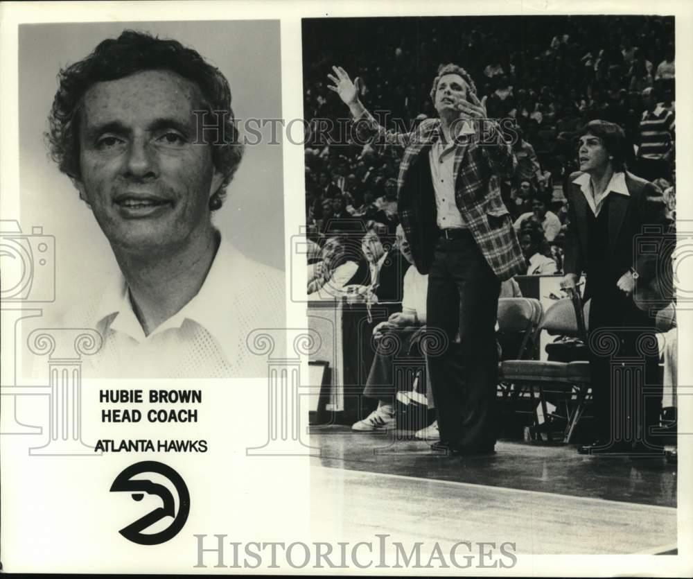 1979 Press Photo Atlanta Hawks\' head basketball coach Hubie Brown - pis11264