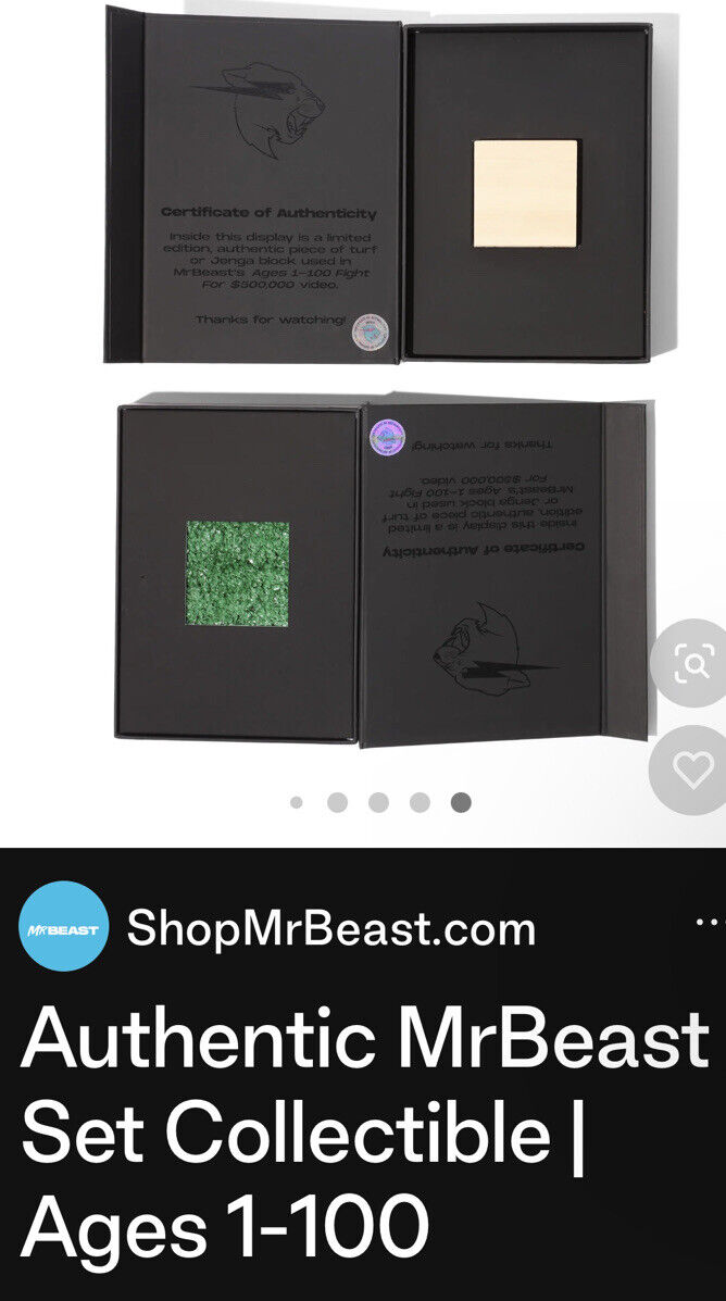 Mr. Beast EXCLUSIVE Set Collectible 1 Pre-Order From 1-100 Video Confirmed