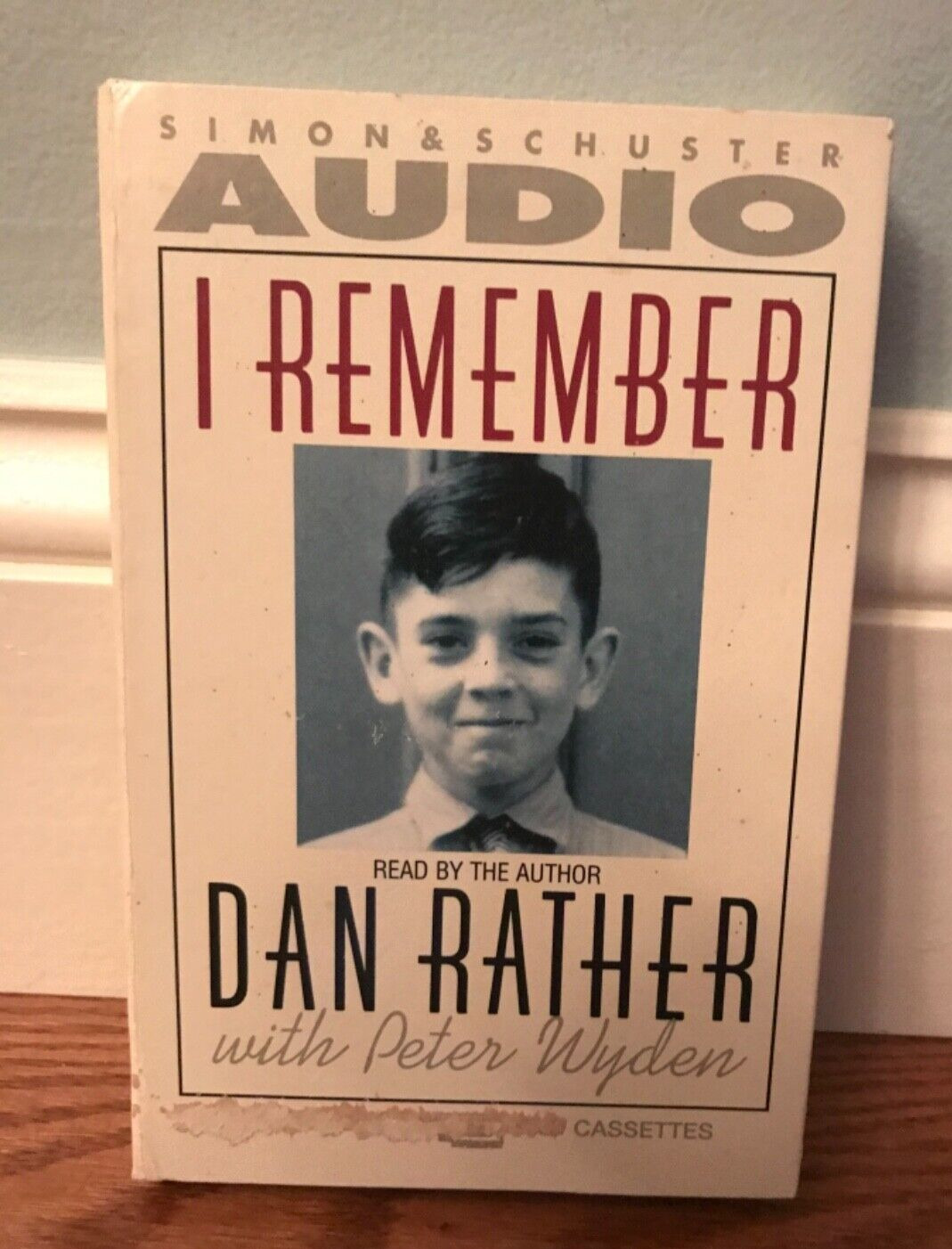 I Remember by Dan Rather Peter Wyden 2 Audio Cassettes Simon & Schuster